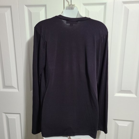 Michael Kors black long sleeve top size small. - Picture 4 of 5